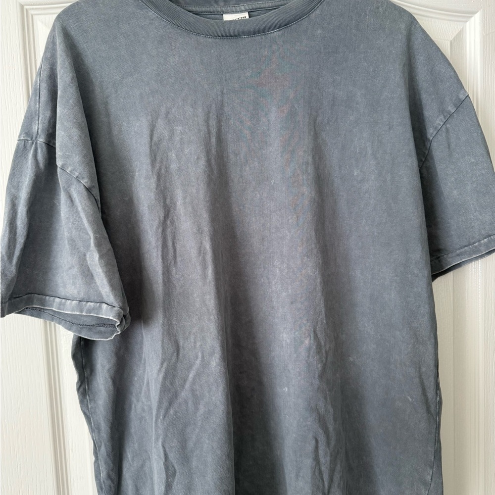 EPTM Oversized Men's Gray T-Shirt
